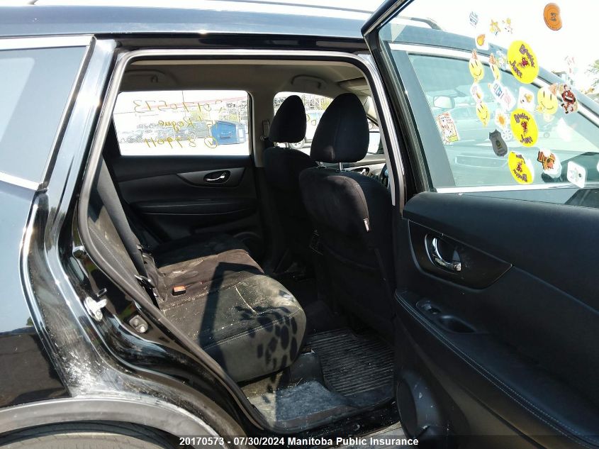 2015 Nissan Rogue S VIN: 5N1AT2MT5FC879011 Lot: 20170573