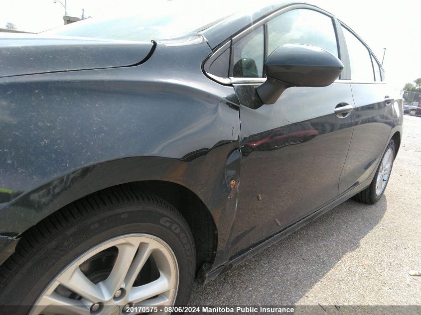 2017 Chevrolet Cruze Lt Turbo VIN: 3G1BE5SMXHS514104 Lot: 20170575