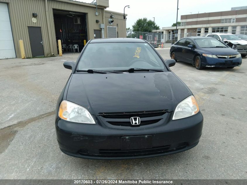 2003 Honda Civic Lx VIN: 1HGEM21533L811599 Lot: 20170603
