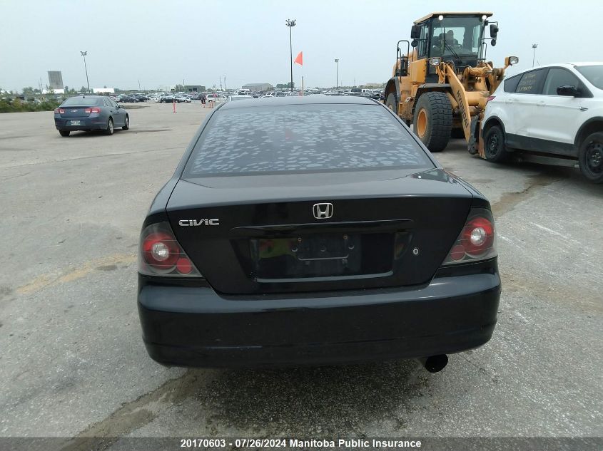 2003 Honda Civic Lx VIN: 1HGEM21533L811599 Lot: 20170603