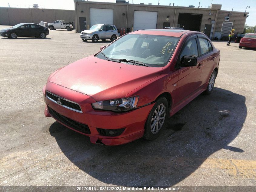 2010 Mitsubishi Lancer Se VIN: JA32U2FUXAU600407 Lot: 20170615