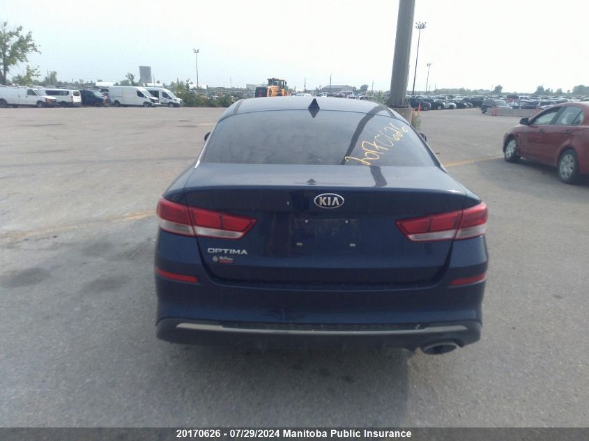 2019 Kia Optima Lx VIN: 5XXGT4L38KG276060 Lot: 20170626