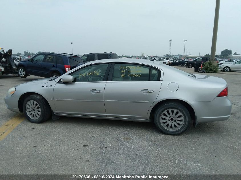 2006 Buick Lucerne Cx V6 VIN: 1G4HP57286U239621 Lot: 20170636