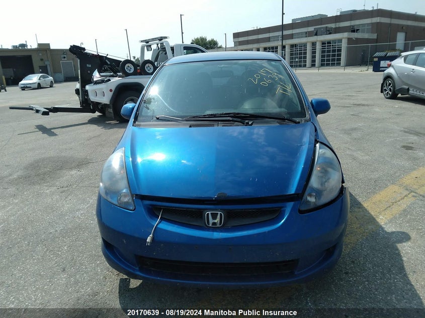 2007 Honda Fit Lx VIN: JHMGD38407S803500 Lot: 20170639