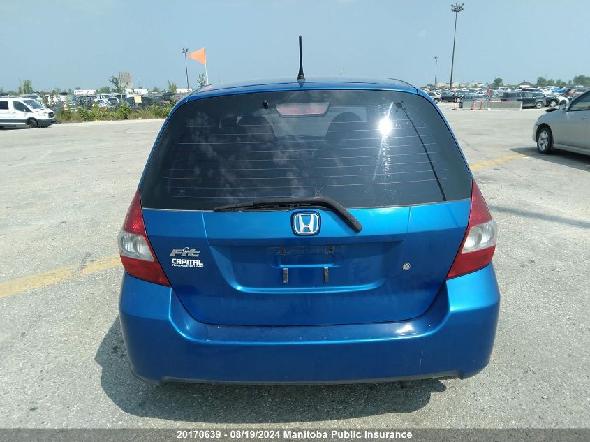 2007 Honda Fit Lx VIN: JHMGD38407S803500 Lot: 20170639