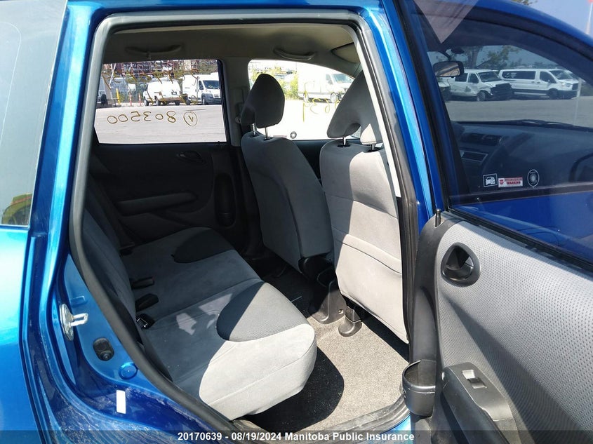 2007 Honda Fit Lx VIN: JHMGD38407S803500 Lot: 20170639