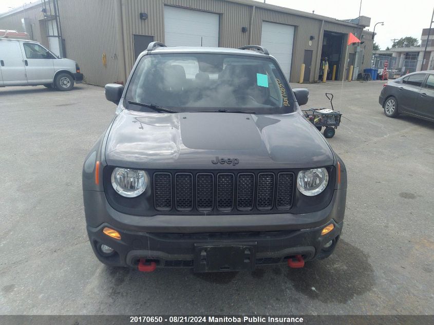 2019 Jeep Renegade Trailhawk VIN: ZACNJBC16KPK36939 Lot: 20170650