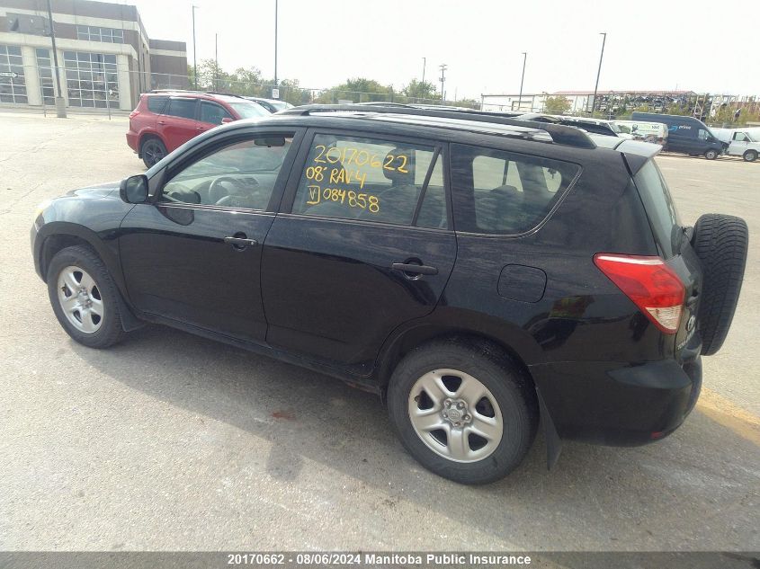 2008 Toyota Rav4 VIN: JTMBD33VX86084858 Lot: 20170662