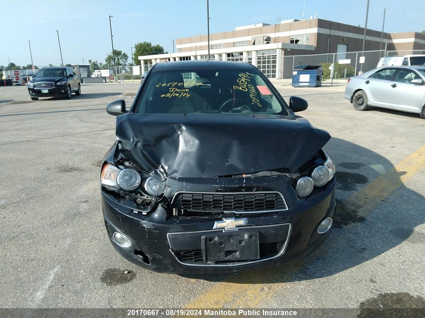 2014 Chevrolet Sonic Lt VIN: 1G1JC6EH4E4178676 Lot: 20170667