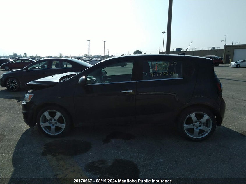 2014 Chevrolet Sonic Lt VIN: 1G1JC6EH4E4178676 Lot: 20170667