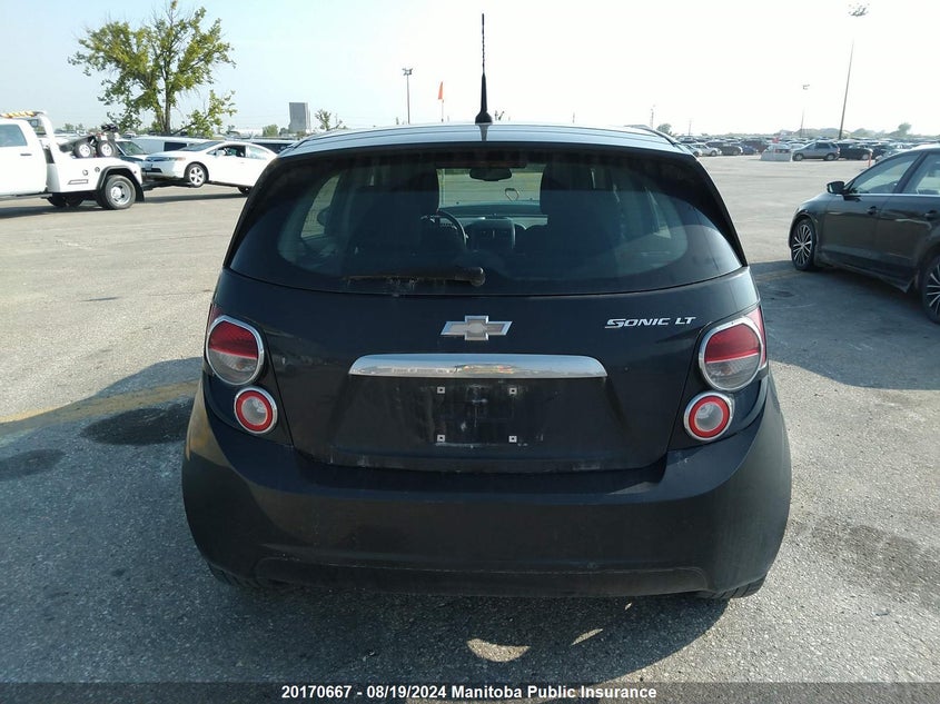 2014 Chevrolet Sonic Lt VIN: 1G1JC6EH4E4178676 Lot: 20170667