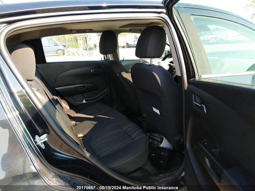 2014 Chevrolet Sonic Lt VIN: 1G1JC6EH4E4178676 Lot: 20170667