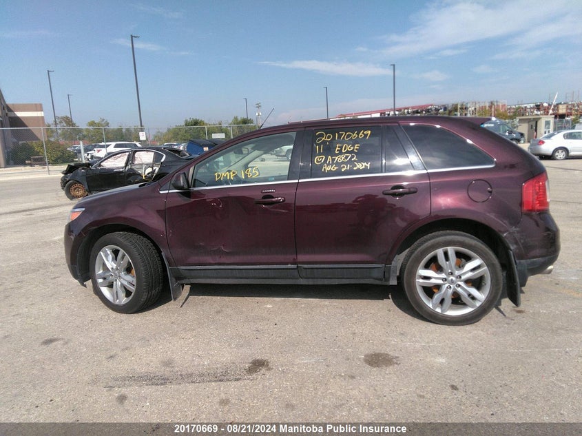 2011 Ford Edge Limited VIN: 2FMDK4KC6BBA78872 Lot: 20170669