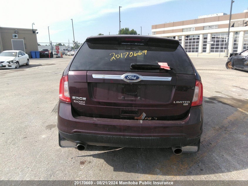 2011 Ford Edge Limited VIN: 2FMDK4KC6BBA78872 Lot: 20170669