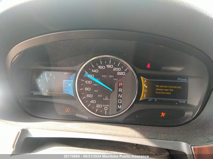 2011 Ford Edge Limited VIN: 2FMDK4KC6BBA78872 Lot: 20170669