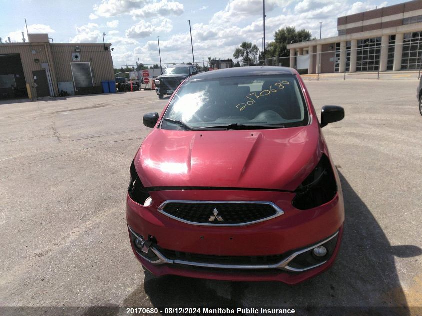 2019 Mitsubishi Mirage Es VIN: ML32A5HJ5KH009882 Lot: 20170680