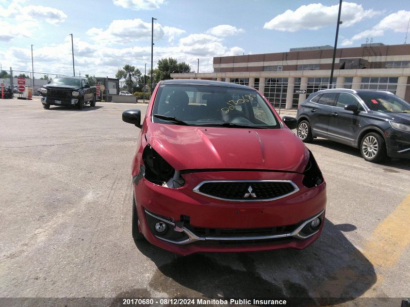 2019 Mitsubishi Mirage Es VIN: ML32A5HJ5KH009882 Lot: 20170680