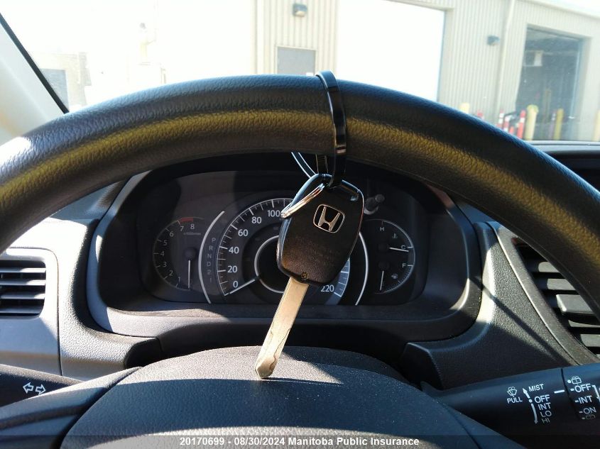 2012 Honda Cr-V Lx VIN: 2HKRM4H37CH113677 Lot: 20170699