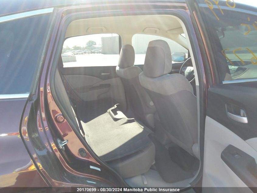 2012 Honda Cr-V Lx VIN: 2HKRM4H37CH113677 Lot: 20170699