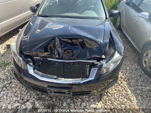 2010 Honda Accord Ex-L VIN: 1HGCP2F82AA805724 Lot: 20170715