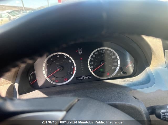 2010 Honda Accord Ex-L VIN: 1HGCP2F82AA805724 Lot: 20170715