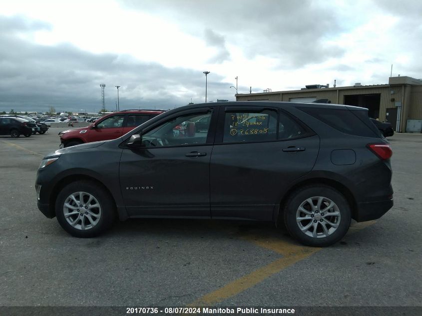 2018 Chevrolet Equinox Ls VIN: 2GNAXREV3J6268808 Lot: 20170736