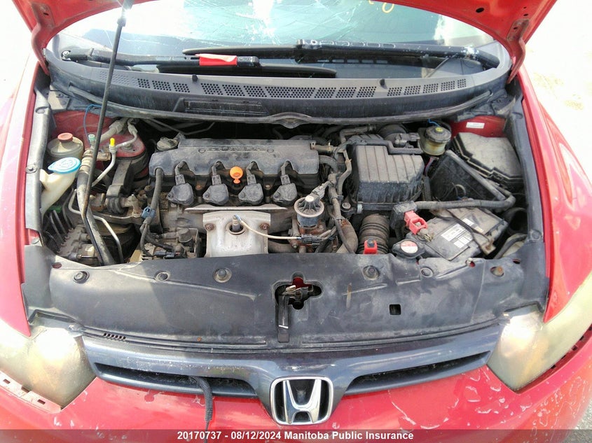 2008 Honda Civic Lx-Sr VIN: 2HGFG12608H013241 Lot: 20170737