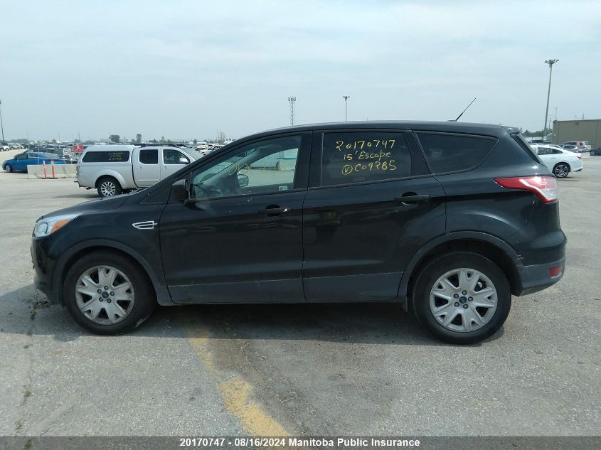 2015 Ford Escape S VIN: 1FMCU0F77FUC09285 Lot: 20170747