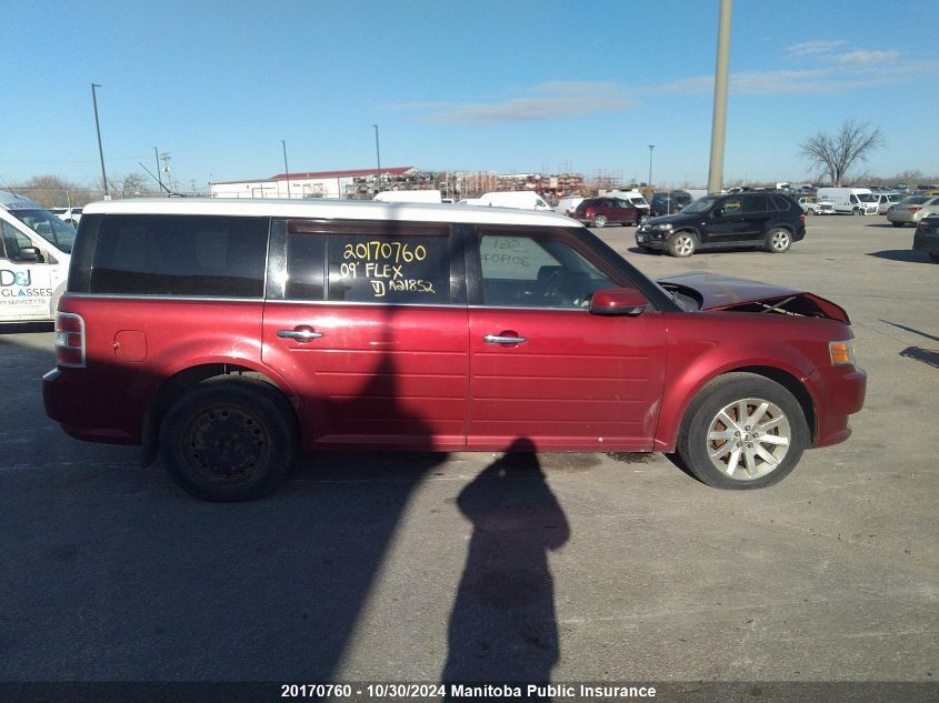 2009 Ford Flex Sel VIN: 2FMEK62C99BA21852 Lot: 20170760