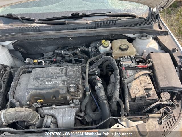 2015 Chevrolet Cruze Lt Turbo VIN: 1G1PC5SBXF7258956 Lot: 20170780