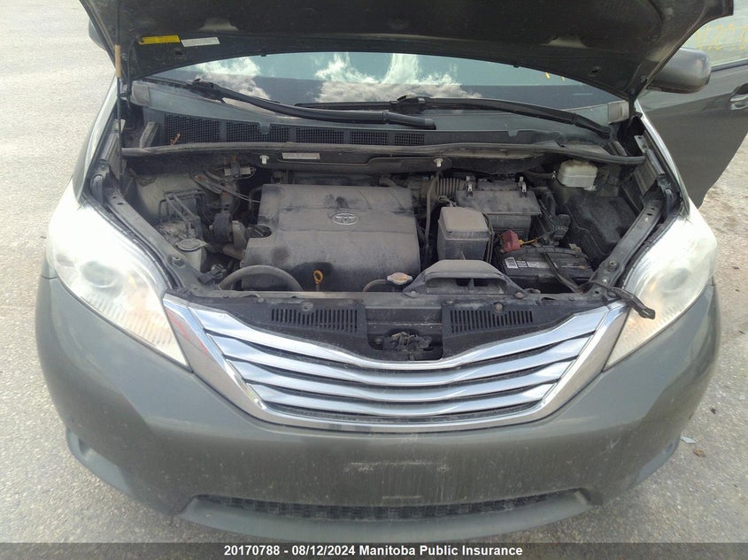 2012 Toyota Sienna Xle V6 VIN: 5TDDK3DC2CS041619 Lot: 20170788