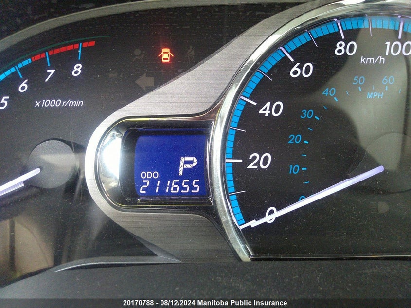 2012 Toyota Sienna Xle V6 VIN: 5TDDK3DC2CS041619 Lot: 20170788