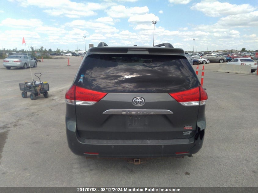 2012 Toyota Sienna Xle V6 VIN: 5TDDK3DC2CS041619 Lot: 20170788