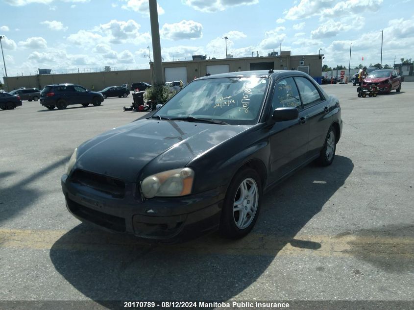 2004 Subaru Impreza 2.5Rs VIN: JF1GD67514H523970 Lot: 20170789