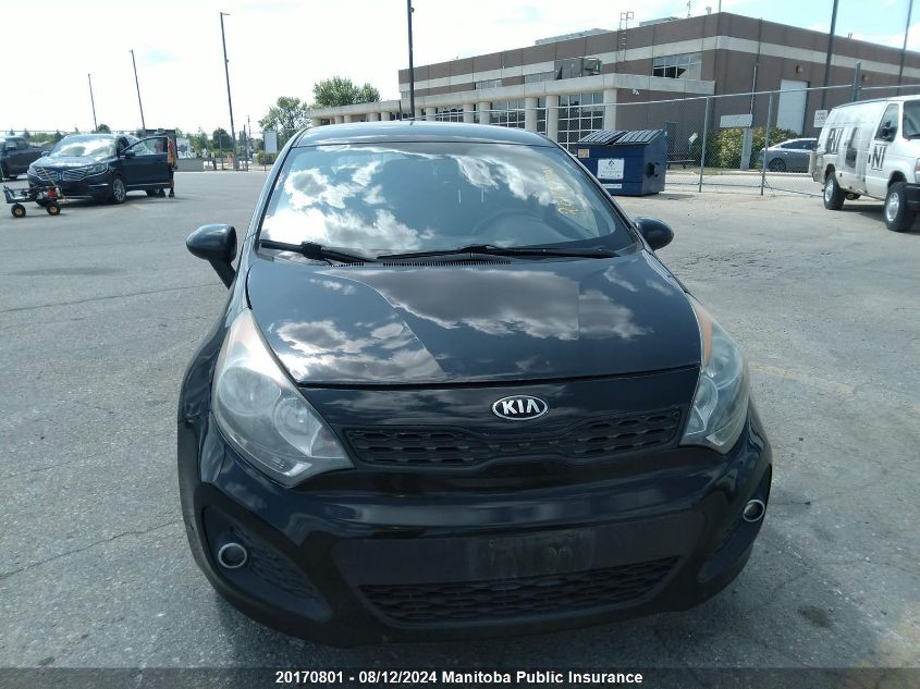 2013 Kia Rio 5 Lx VIN: KNADM5A3XD6786191 Lot: 20170801