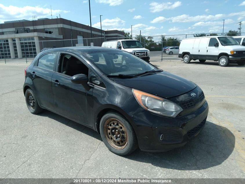 2013 Kia Rio 5 Lx VIN: KNADM5A3XD6786191 Lot: 20170801