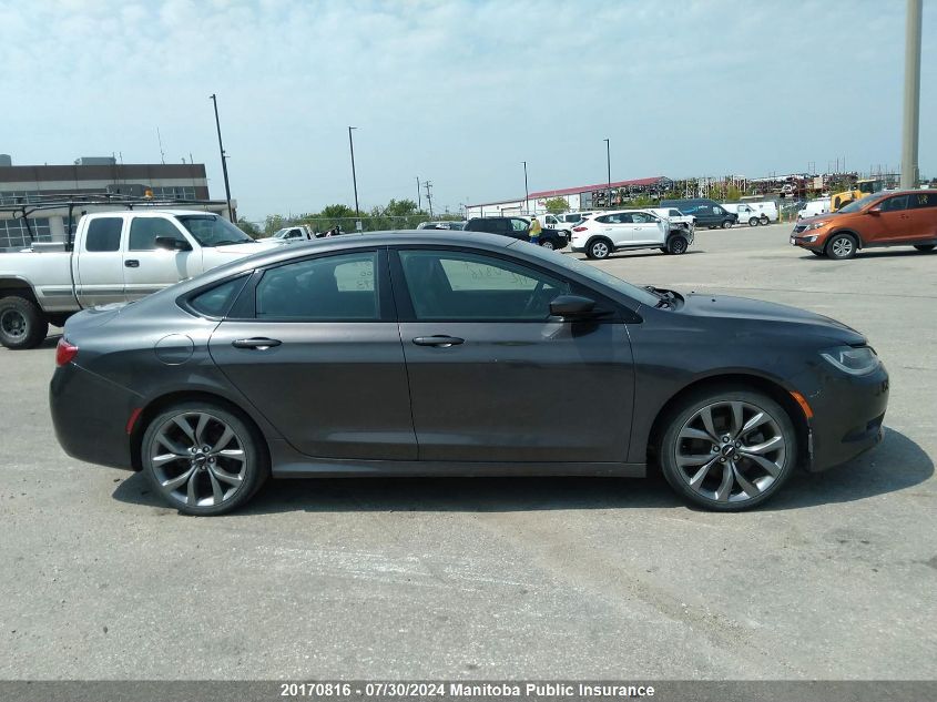 2015 Chrysler 200 C V6 VIN: 1C3CCCBG2FN707293 Lot: 20170816