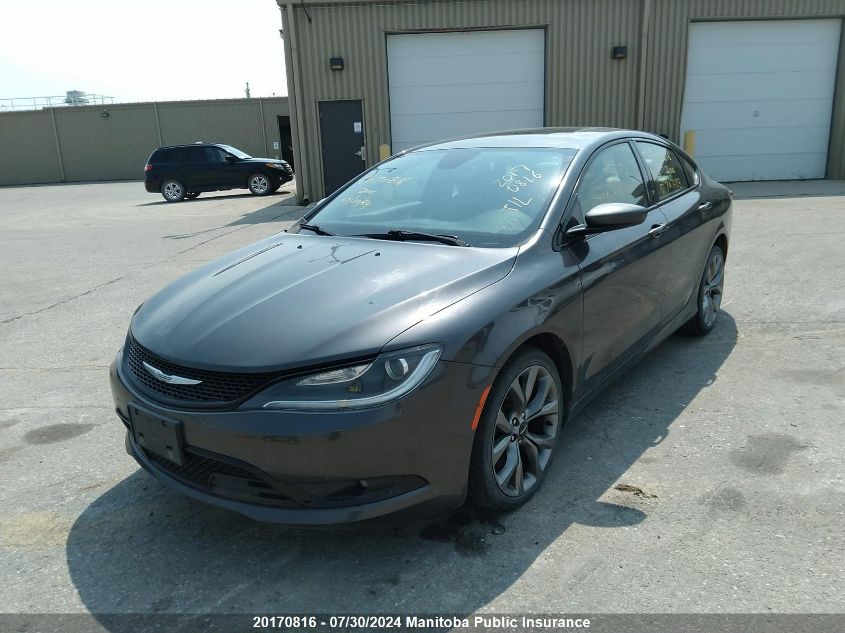 2015 Chrysler 200 C V6 VIN: 1C3CCCBG2FN707293 Lot: 20170816