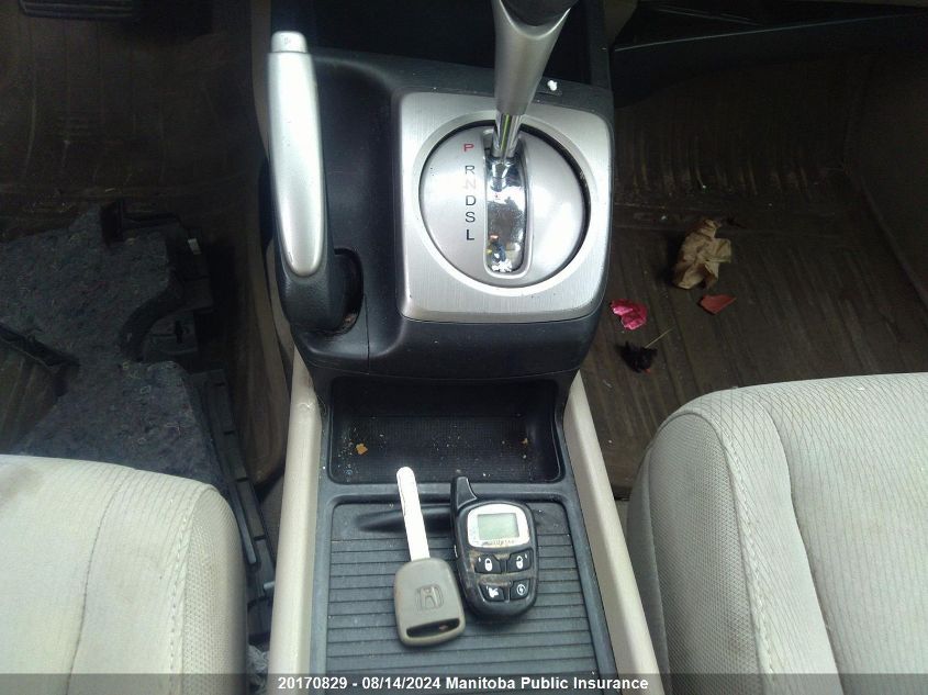 2009 Honda Civic Hybrid VIN: JHMFA36239S800678 Lot: 20170829