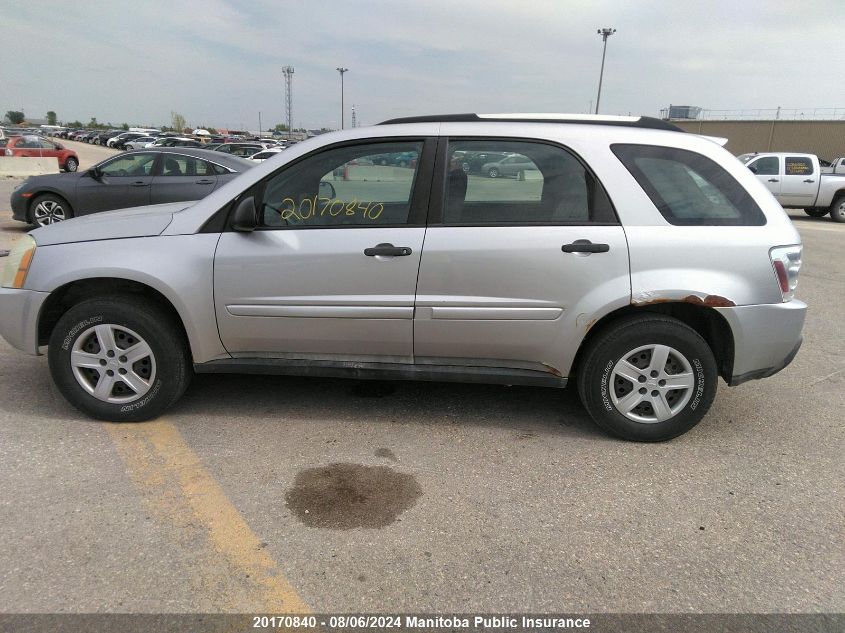 2006 Chevrolet Equinox Ls V6 VIN: 2CNDL13F866127072 Lot: 20170840