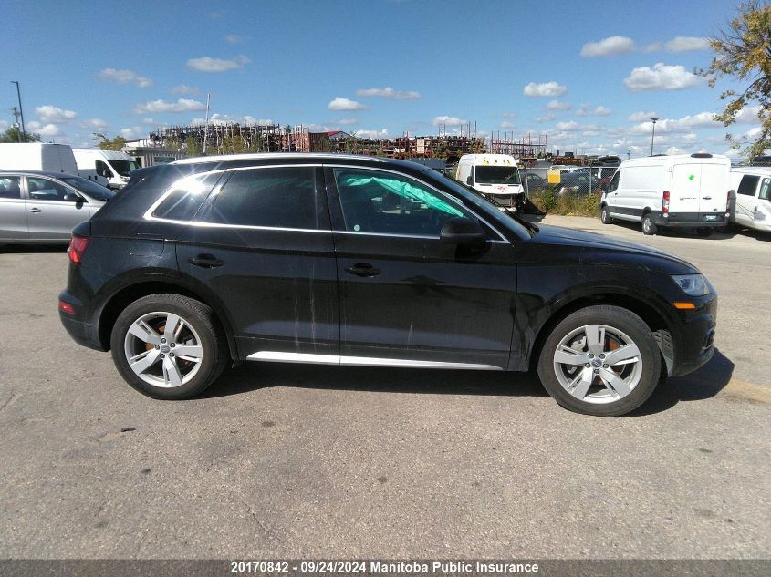 2018 Audi Q5 VIN: WA1CNAFY3J2138875 Lot: 20170842