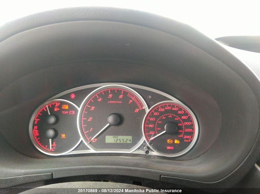 2009 Subaru Impreza Wrx 265 VIN: JF1GE76629G520862 Lot: 20170869