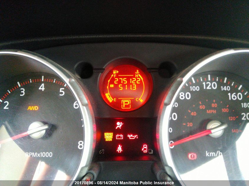 2009 Nissan Rogue S VIN: JN8AS58V89W163263 Lot: 20170896