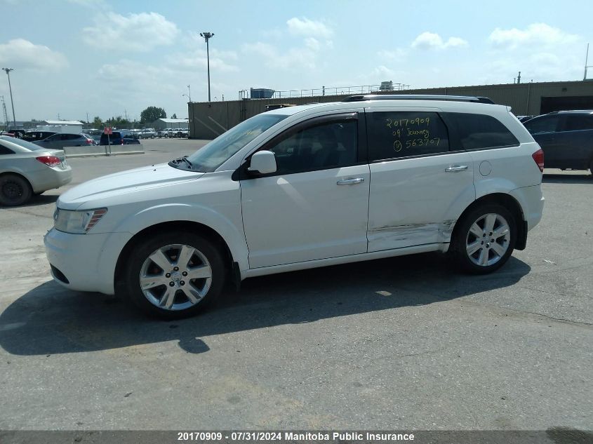 2009 Dodge Journey R/T VIN: 3D4GG67V39T563707 Lot: 20170909