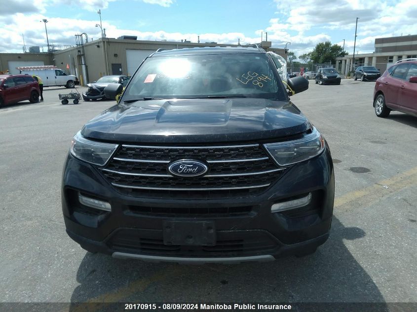 2020 Ford Explorer Xlt VIN: 1FMSK8DH2LGB57599 Lot: 20170915