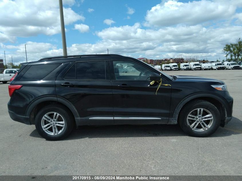 2020 Ford Explorer Xlt VIN: 1FMSK8DH2LGB57599 Lot: 20170915