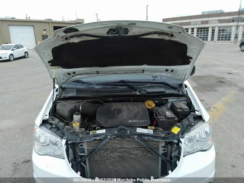 2014 Dodge Grand Caravan Se VIN: 2C4RDGBG5ER330518 Lot: 20170916