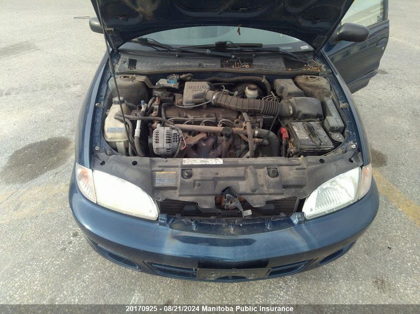 2002 Chevrolet Cavalier Vlx VIN: 1G1JC524427418864 Lot: 20170925