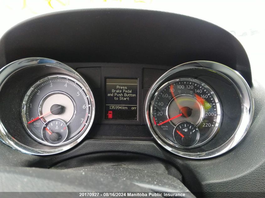 2014 Chrysler Town & Country Touring VIN: 2C4RC1CG7ER386703 Lot: 20170927