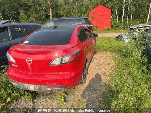 2011 Mazda 3 Mazda Gx VIN: JM1BL1UF3B1445141 Lot: 20170933